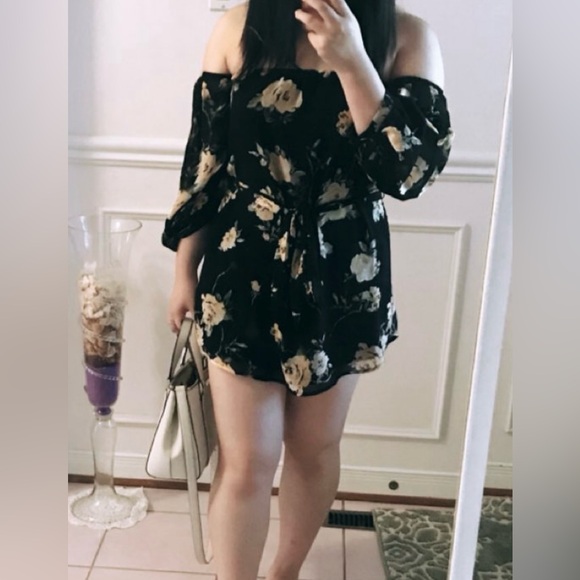 Dynamite floral dress - sz large - Picture 5 of 5